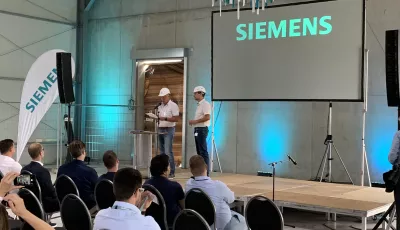 Richtfest Siemens Leipzig