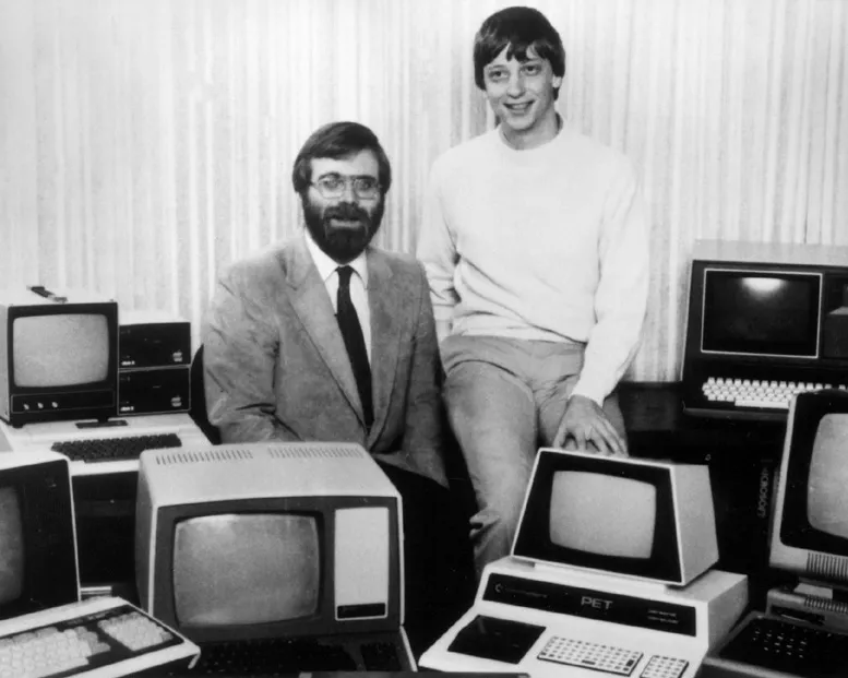 Paul Allen und Bill Gates