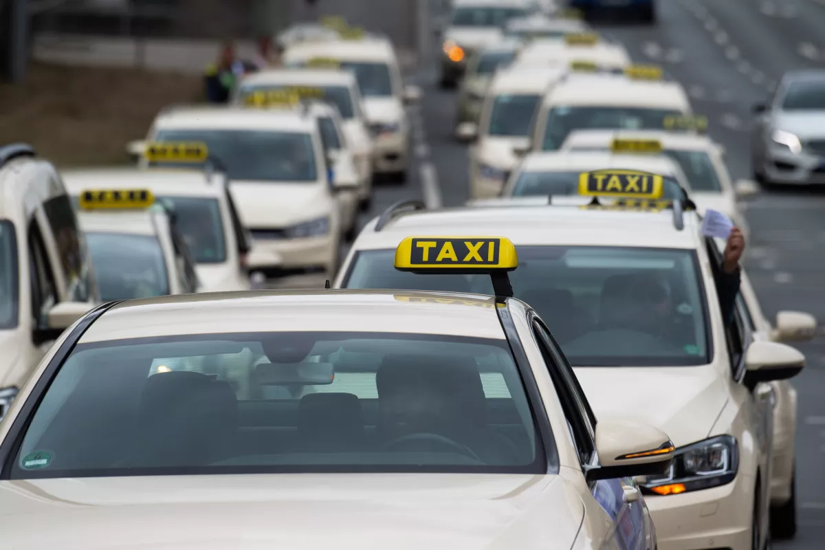 Taxifahrer streiken bundesweit