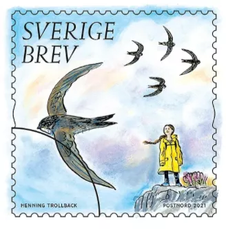 Briefmarke: Greta Thunberg