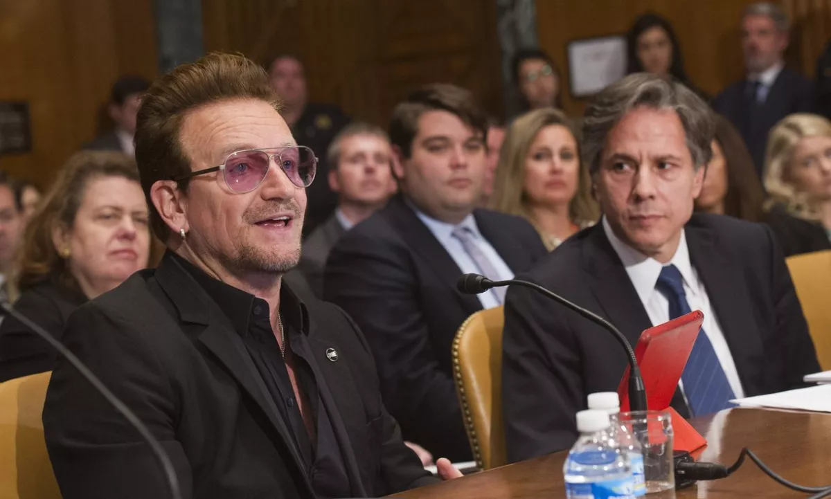 Bono im Senat