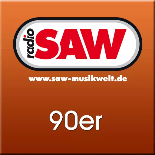 radio SAW 90er Button