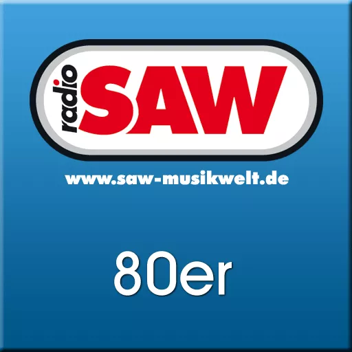 radio SAW 80er Button