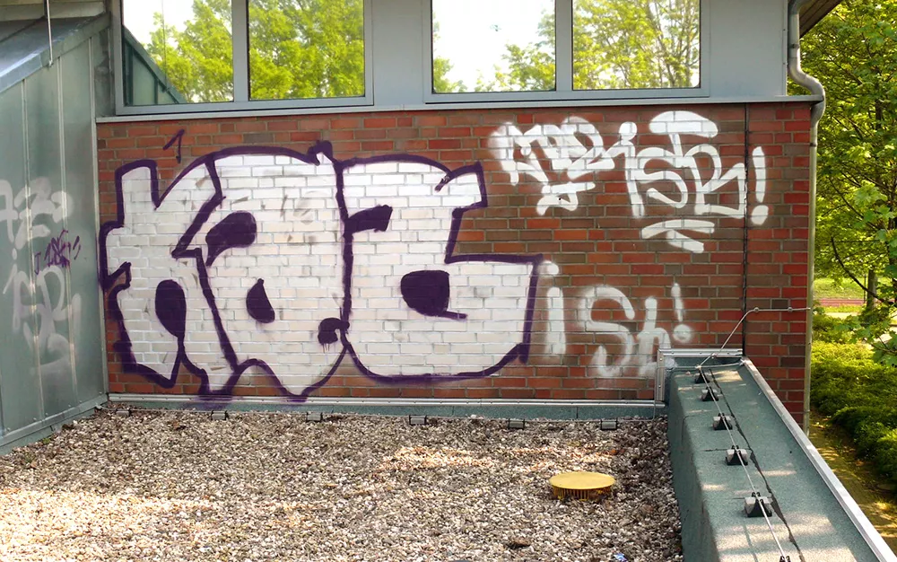 Graffitti in Wanzleben
