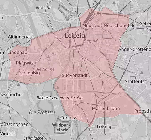Kontrollbereich Leipzig 