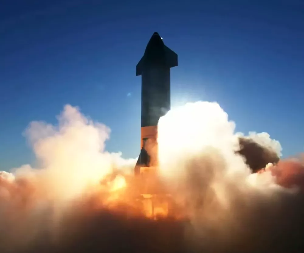 SpaceX Rakete explodiert
