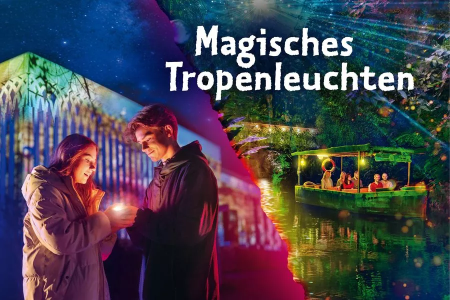 Magisches Tropenleuchten im Zoo Leipzig