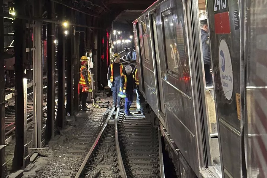 U-Bahn Crash in New York