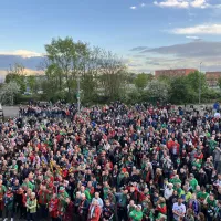 SC Magdeburg feiert den DHB-Pokal-Sieg